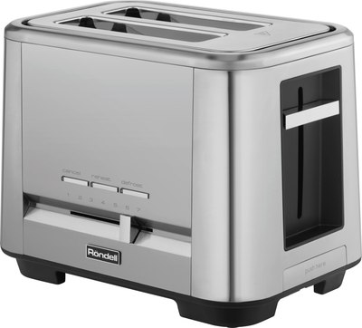 Тостер Rondell RDE-1200 (серебристый) - фото