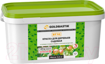 Краска Goldbastik BT 10 - фото