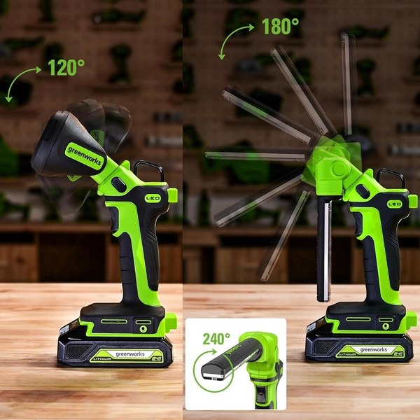 Фонарь Greenworks G24UL 24V / 3503707