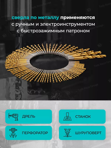 Набор сверл ILOforce IF-924U100