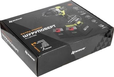 Аккумуляторная дрель-шуруповерт Nisus N-LB176S