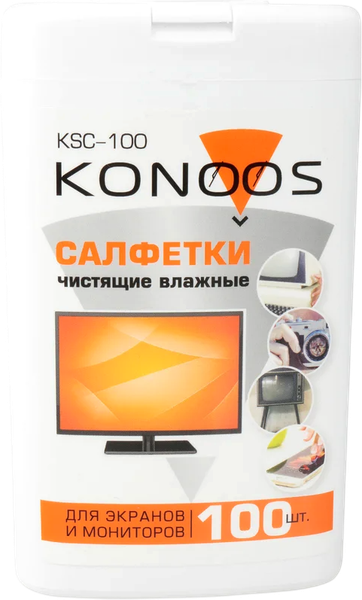 Салфетки для ухода за техникой Konoos KSC-100 - фото