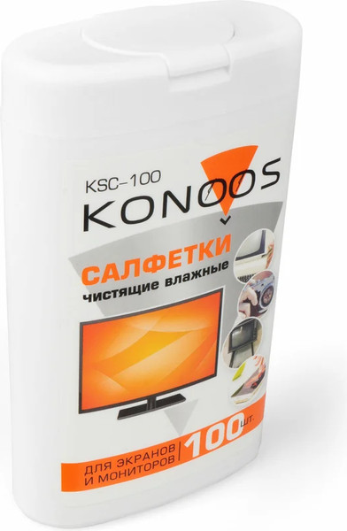 Салфетки для ухода за техникой Konoos KSC-100