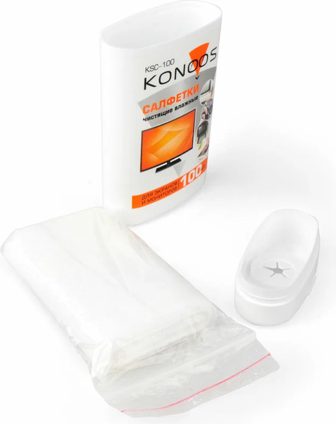 Салфетки для ухода за техникой Konoos KSC-100