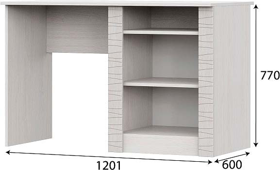 Письменный стол SV-мебель МС Гамма 20 К №4 / 00-00105072