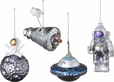 Набор елочных игрушек Tkano New Year Essential Cosmic Saga / TK24-NY_DEC0010 - фото