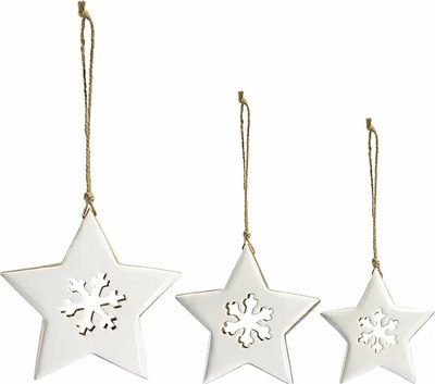 Набор елочных игрушек Tkano New Year Essential Winter stars / TK23-NY_SET0011 - фото