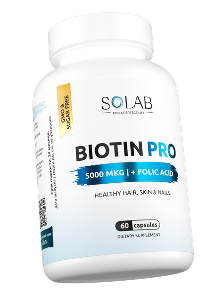 Мультивитаминный комплекс SOLAB Биотин PRO
