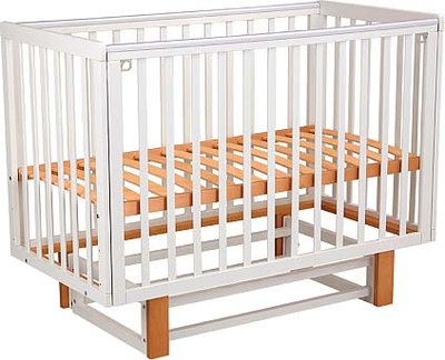 Детская кроватка Polini Kids Simple 341 с маятником / 0003167-11 - фото