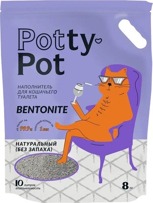 Наполнитель для туалета Potty-Pot Натуральный - фото