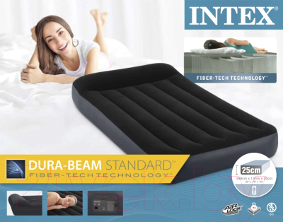 Надувной матрас Intex Twin Pillow Rest Classic 64146ND