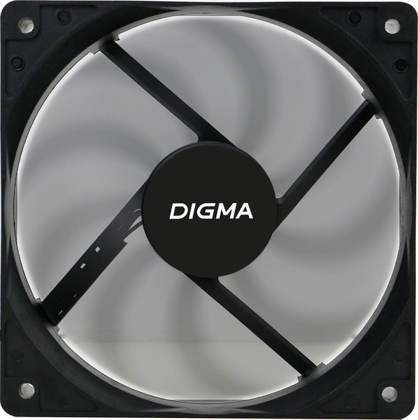 Вентилятор для корпуса Digma DFAN-120-9