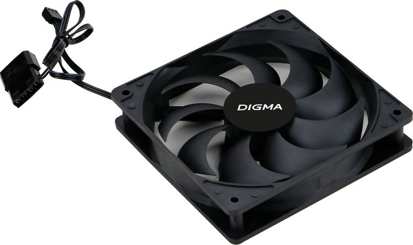 Вентилятор для корпуса Digma DFAN-120-9