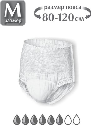 Трусы впитывающие для взрослых Dr.Skipp Standard M-2