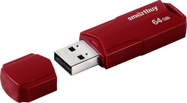 USB flash накопитель SmartBuy Clue 64Gb / SB64GBCLU-BG