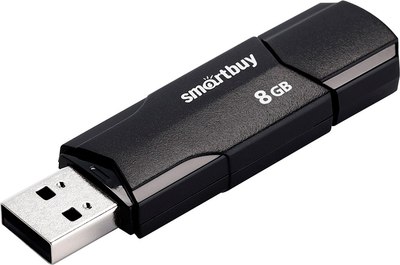 USB flash накопитель SmartBuy Clue 8Gb / SB8GBCLU-K