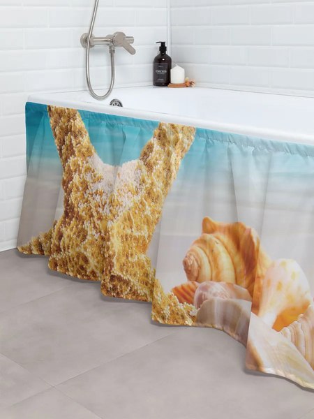 Шторка под ванну JoyArty 60x150 / bt_4271