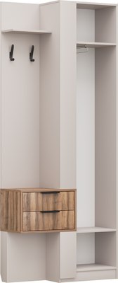 Секция в прихожую Аквилон Чарли №5 с ящиком левый