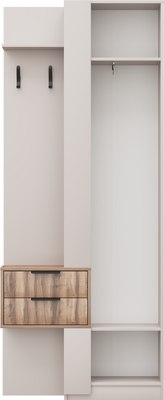 Секция в прихожую Аквилон Чарли №5 с ящиком левый