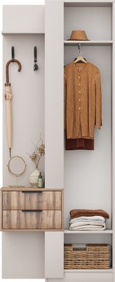 Секция в прихожую Аквилон Чарли №5 с ящиком левый