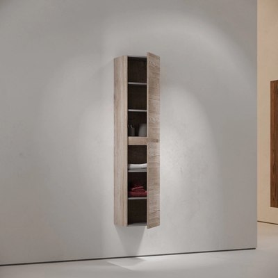 Шкаф-пенал для ванной Sancos Libra / PLB35EG