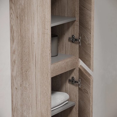 Шкаф-пенал для ванной Sancos Libra / PLB35EG