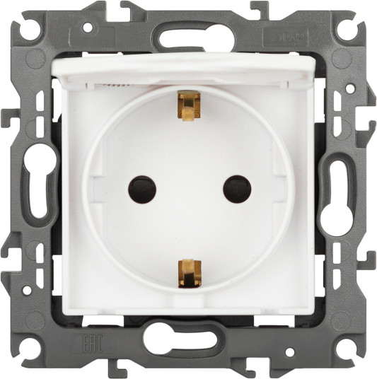 Розетка ЭРА Schuko 12-2103-01М / Б0065675 - фото