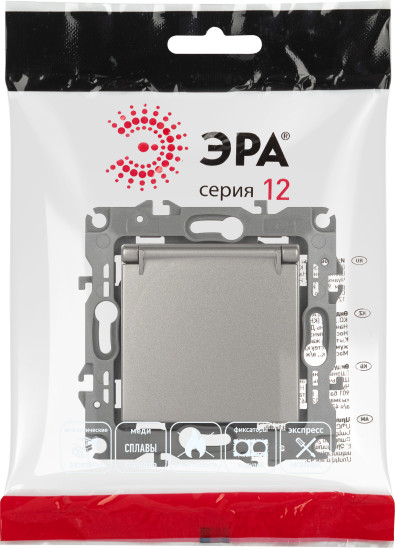 Розетка ЭРА Schuko 12-2103-16 / Б0065722