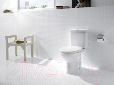 Унитаз напольный Roca Victoria 7342399000 + 734139Z000 + A801B6200B