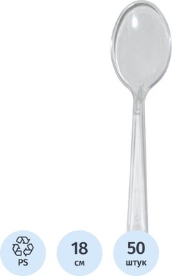 Набор одноразовых ложек Комус Эконом / 1353899