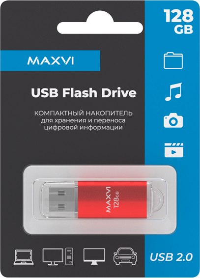 USB flash накопитель Maxvi MP 128GB 2.0