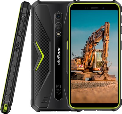 Смартфон Ulefone Armor X12 3GB/32GB (черный/зеленый)
