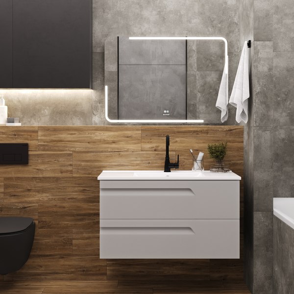 Зеркало Laparet Atlas 100x70 - фото