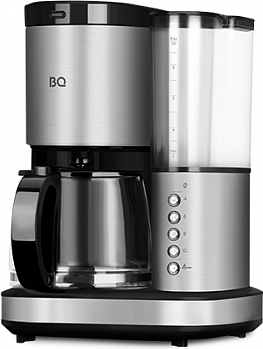Капельная кофеварка BQ CM7002 (сталь/черный) - фото