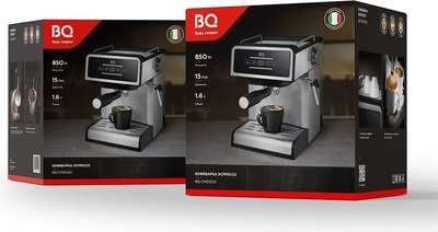 Кофеварка эспрессо BQ CM2000 (сталь/черный)