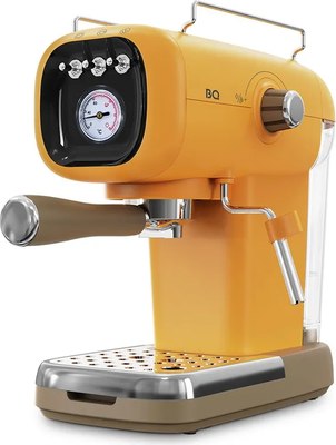 Кофеварка эспрессо BQ CM2004 (желтый) - фото