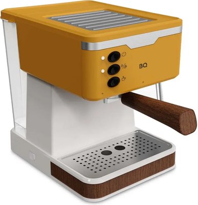 Кофеварка эспрессо BQ CM2006 (желтый) - фото