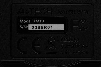Мышь A4Tech Fstyler FM10S