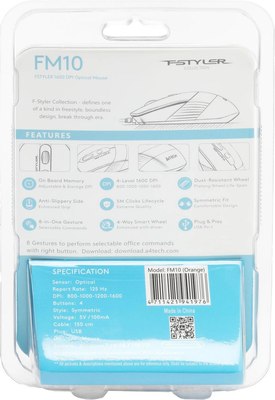 Мышь A4Tech Fstyler FM10S