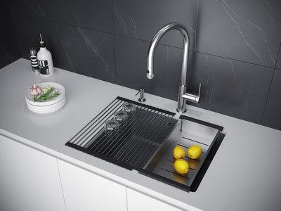 Мойка кухонная Paulmark LU55SK-DG