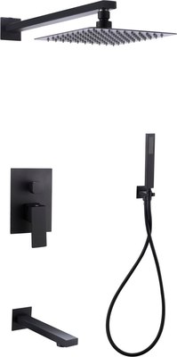 Душевая система со смесителем РМС SUS129BL-2S - фото