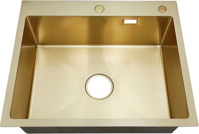 Мойка кухонная РМС MR-6050G (корзина раздвижная и дозатор врезной) - фото