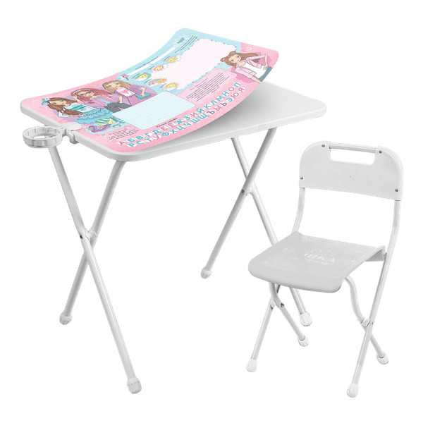 Комплект мебели с детским столом Ника КА3/М Маленькая модница - фото