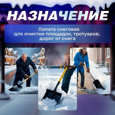 Лопата для уборки снега Startul ST9057-5