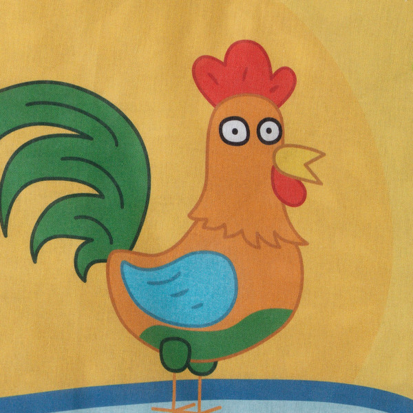 Комплект постельный для малышей Синий трактор Веселая ферма / 7655013