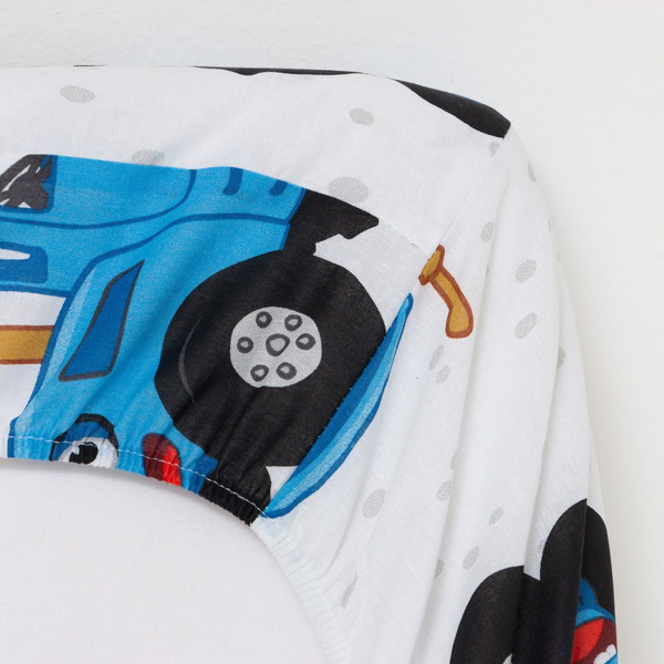 Комплект постельный для малышей Синий трактор Веселая ферма / 7655013