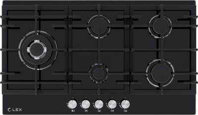 Газовая варочная панель Lex GVG 955 BBL - фото