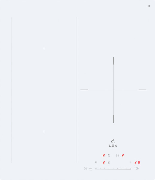 Индукционная варочная панель Lex EVI 431A WH - фото