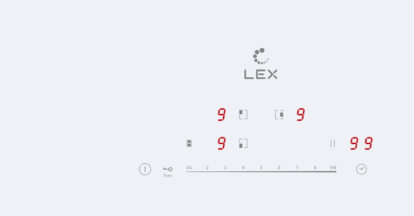Индукционная варочная панель Lex EVI 431A WH