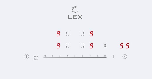 Индукционная варочная панель Lex EVI 641A WH